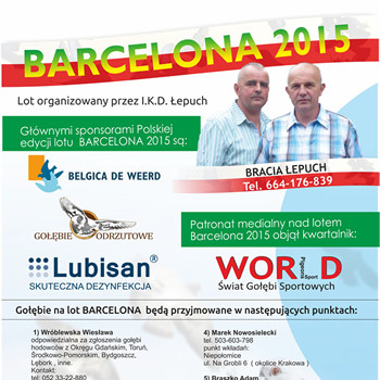 Grafika do kwartalnika: Gołębie Sportowe