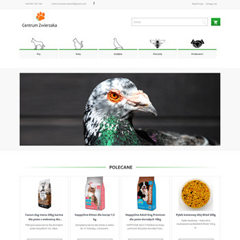 Sklep internwtowy: centrumzwierzaka.pl